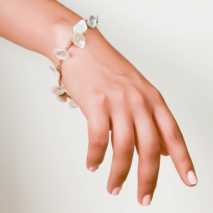Serafino Cascata Petal-Pearl Bracelet